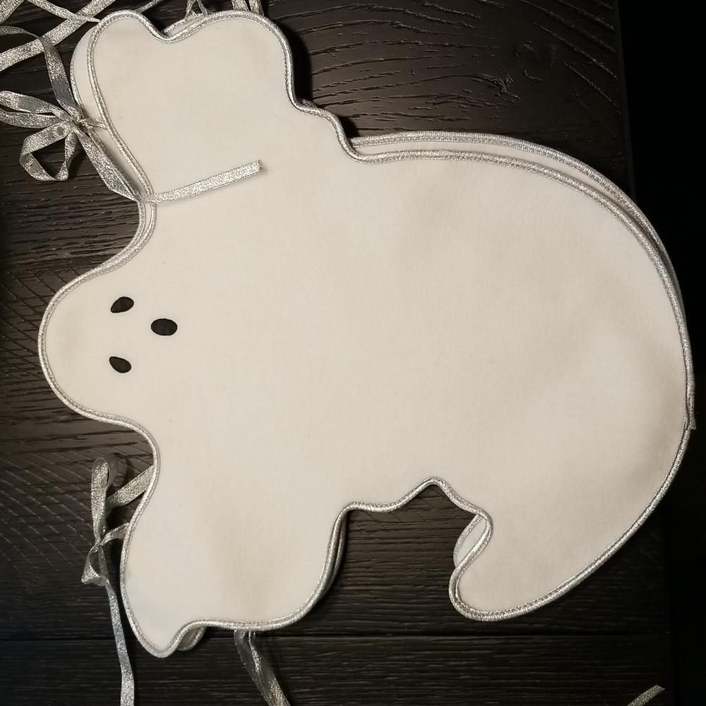 Halloween Chair Back Covers - Ghost shaped - set of 6